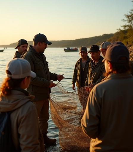Community outreach and sustainable fishing education programs