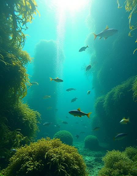 Integrated multi-trophic aquaculture with seaweed cultivation